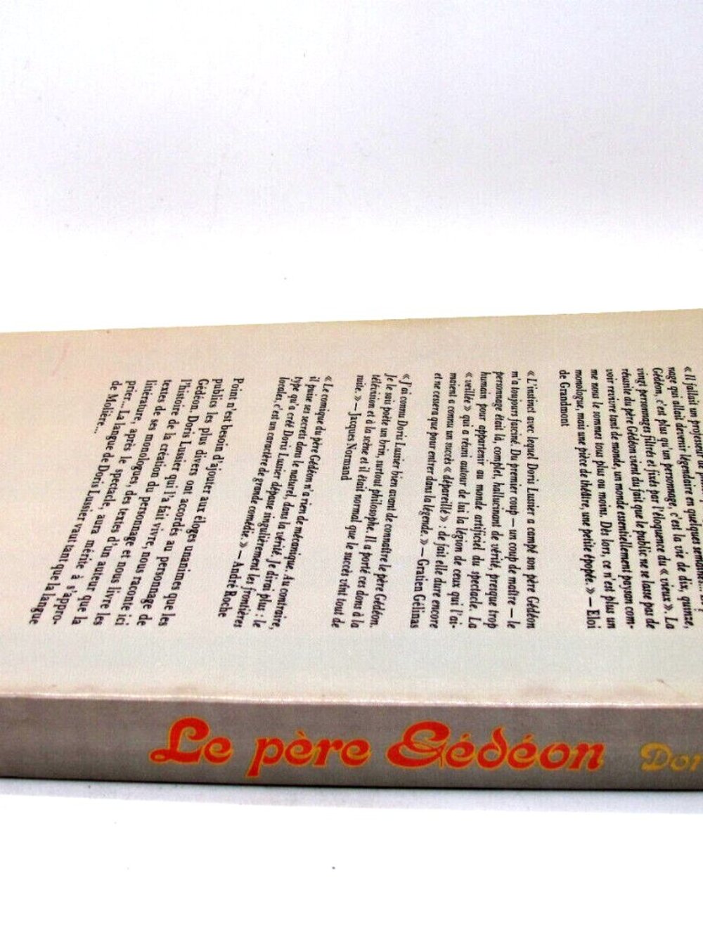 Livre Denis Lussier - Le Père Gédéon - Son Histoire Et Ses Histoires French - Picture 2 of 3